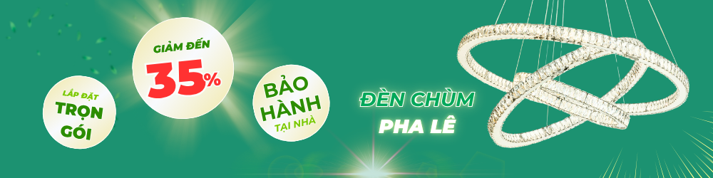 Banner đèn chùm