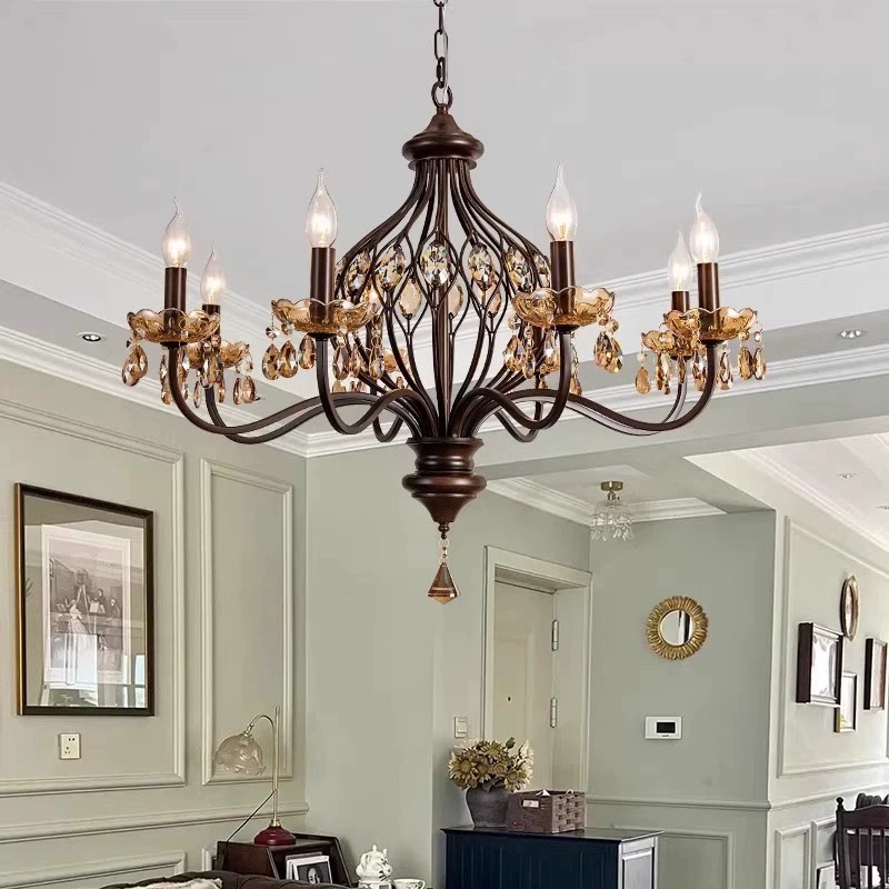 Đèn chùm decor – cafe – nhà cổ – quán